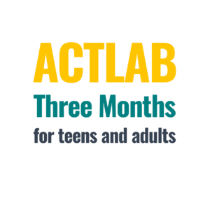 ActLab Three Months for teens and adults